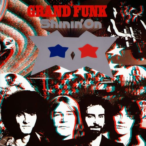 Grand Funk Railroad - 1974 Shinin' On - LP  - 75 kr.